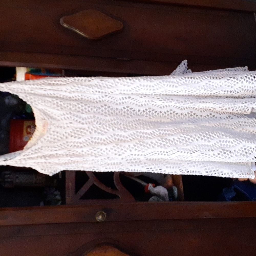 Cute white summer dress
